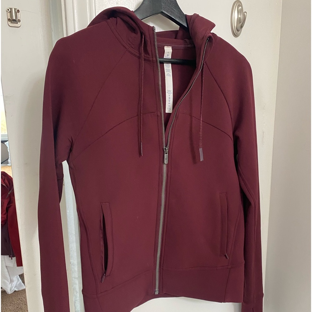 Lululemon Nulux jacket size 6 magenta
